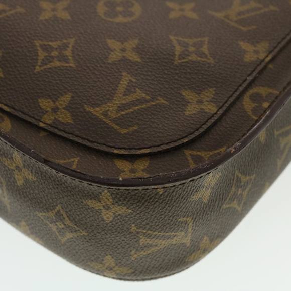 LOUIS VUITTON Monogram Saint Cloud GM Shoulder Bag M51242 LV Auth 43454 - Picture 16 of 16